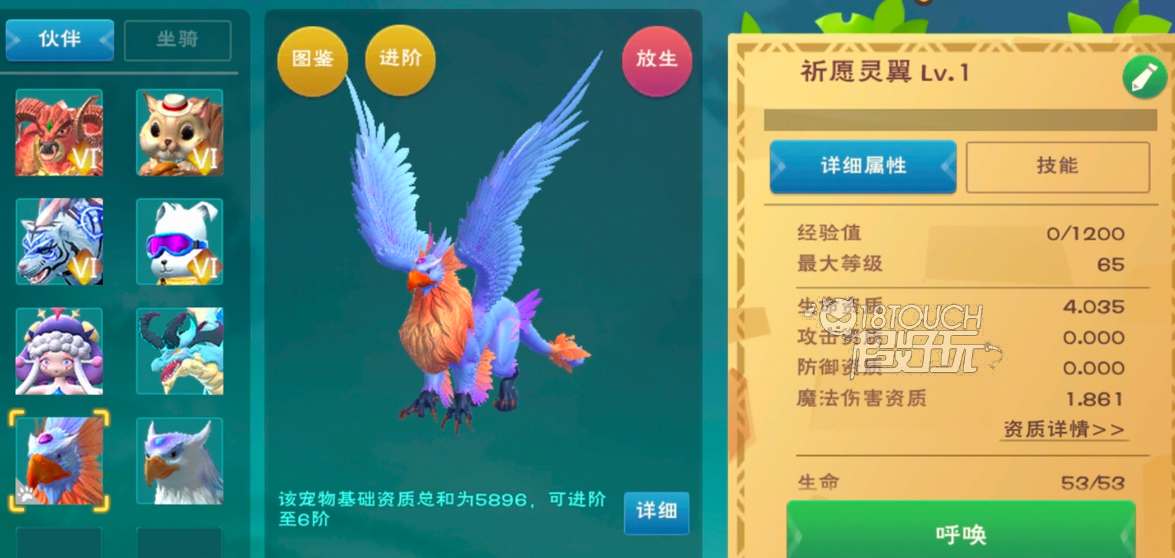 创造与魔法宠物传承有什么用