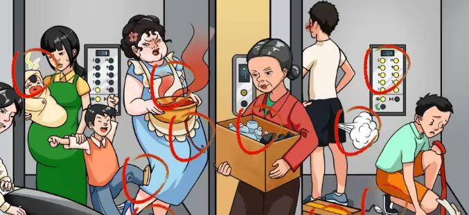 疯狂梗传离谱电梯怎么过