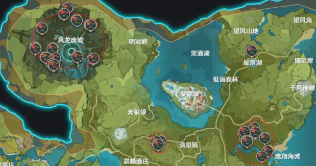 原神风车菊快速采集攻略