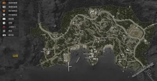 暗区突围山谷物资分布详解