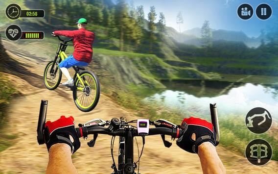 越野BMX车手游戏截图-1