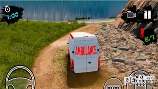 越野急救车游戏截图-2