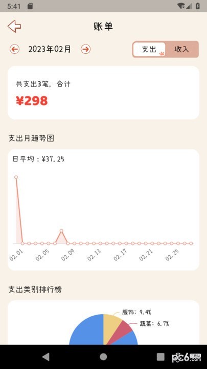 喵记账应用截图-1