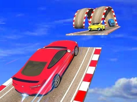 空中坡道汽车游戏截图-1