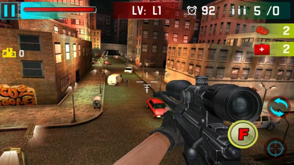 狙击手射击战争3D游戏截图-13