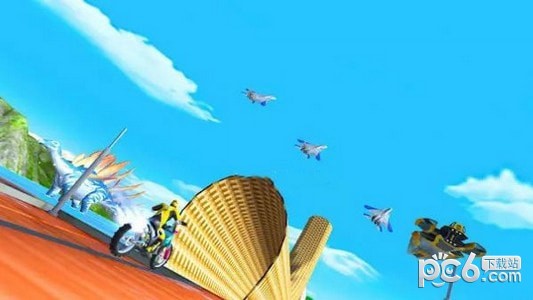 自行车特技比赛3D游戏截图-2