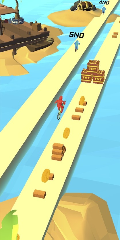 跳跃的堆栈自行车游戏截图-5