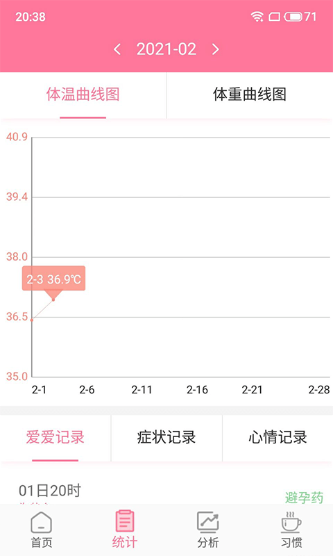 安全期排卵期计算应用截图-2