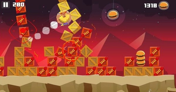 翻滚的气球人游戏截图-2