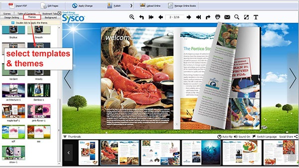 FlipPDFProfessional(PDF翻页电子书制作工具)软件截图-3