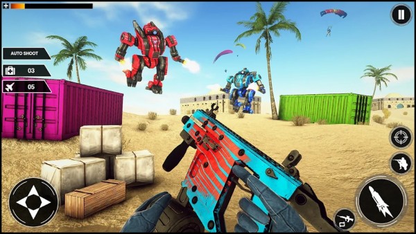 Robot Shooting Strike(机器人战场射击免费下载)