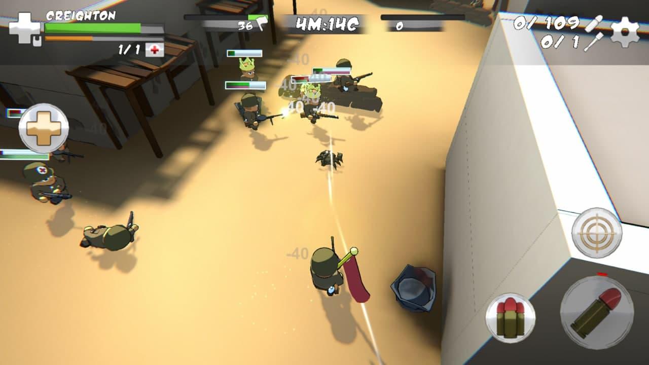 Mini Soldiers(迷你士兵大逃杀)游戏截图-5