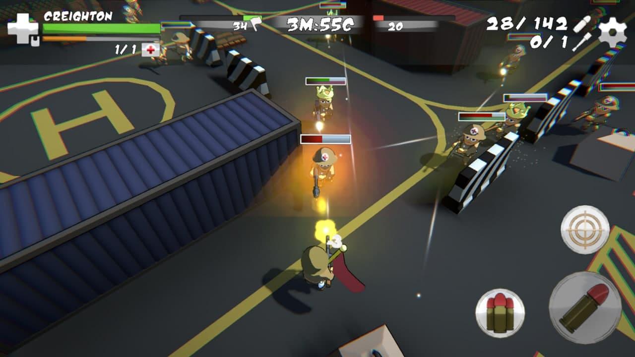 Mini Soldiers(迷你士兵大逃杀)游戏截图-1