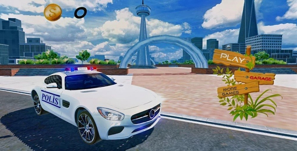 梅赛德斯警车模拟游戏截图-3