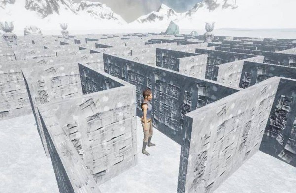 冰雪迷宫游戏截图-1
