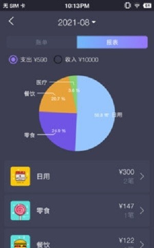 拾光记账本应用截图-2