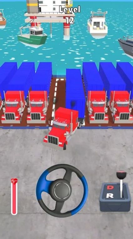 大卡车停车场游戏截图-2
