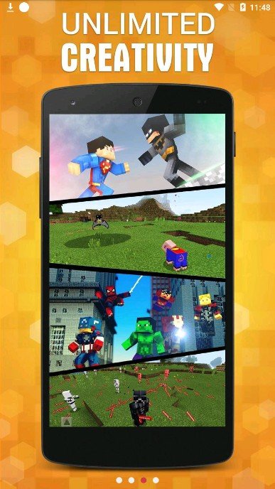我的世界pe编辑器汉化(Mods AddOns for Minecraft PE)截图1