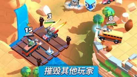 狂撞飞车游戏截图-2