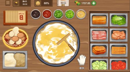 摆摊卖煎饼果子游戏截图-3