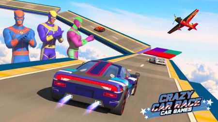 疯狂汽车赛车Crazy Car Race Car Games游戏截图-2