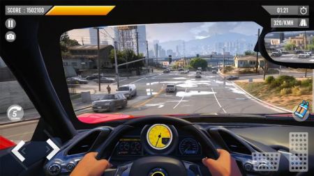 开放世界汽车驾驶模拟Open World Car Driving Sim游戏截图-3