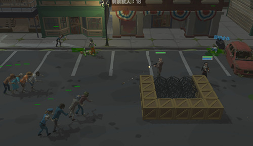 丧尸横行的鬼町世界 桃子移植游戏截图-2