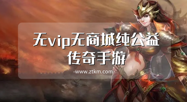无vip无商城纯公益传奇手游